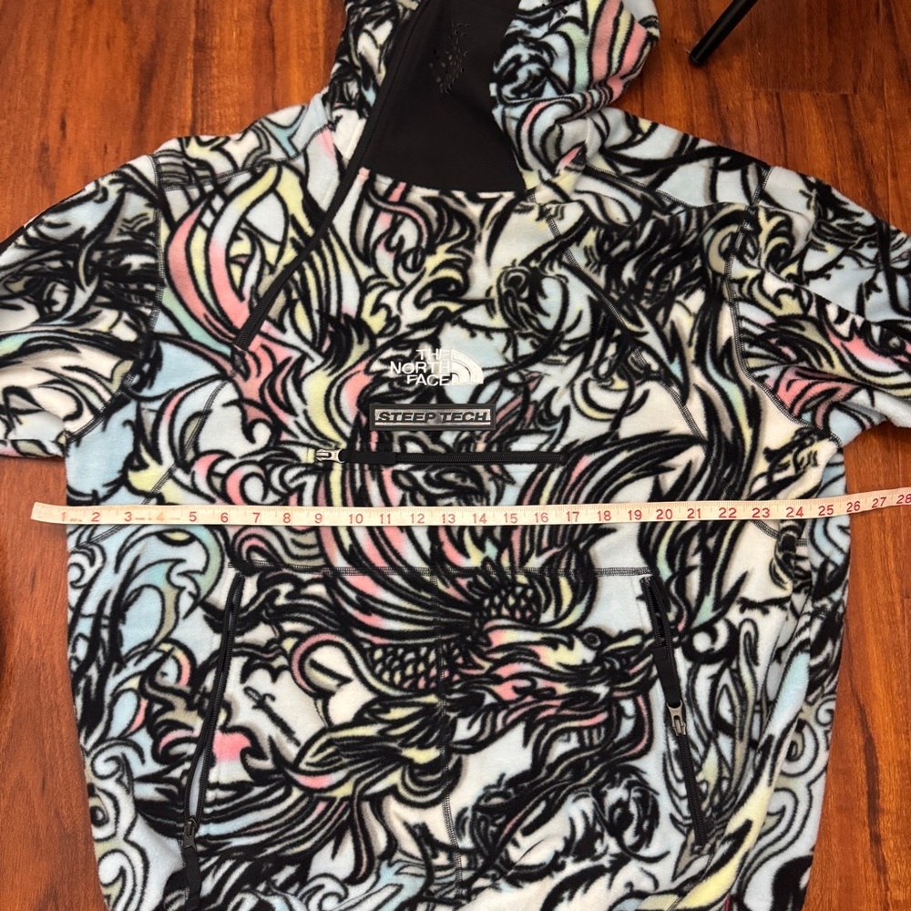 Supreme The North Face Steep Tech Fleece Pullover Size XL - Picture 10 of 12